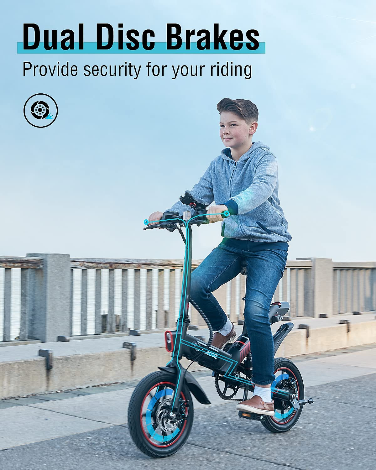 Gyroor C3 Electric Bike 250W