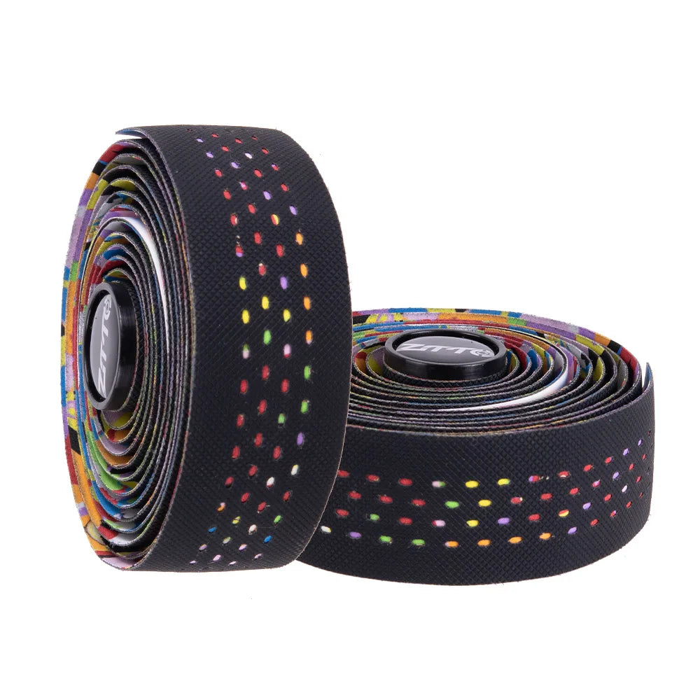 Ride in comfort with ZTTO Road Bike Bar Tape. Durable EVA/PU material, vibration-damping, breathable, washable, and perfect for road bikes. Stylish and functional.8