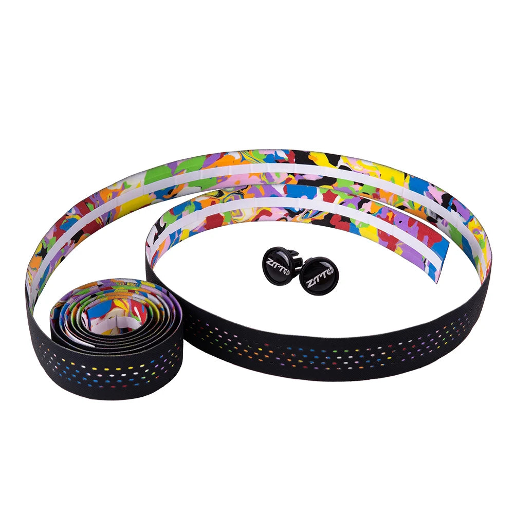 Ride in comfort with ZTTO Road Bike Bar Tape. Durable EVA/PU material, vibration-damping, breathable, washable, and perfect for road bikes. Stylish and functional.2