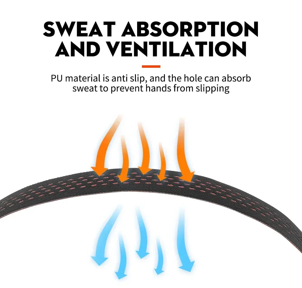 Perforated Road Bike Bar Tape Breathable Handlebar Tapes Non-slip EVA/PU Soft Anti-Vibration Wrap Tape Durable Bar Bartape 1Pair