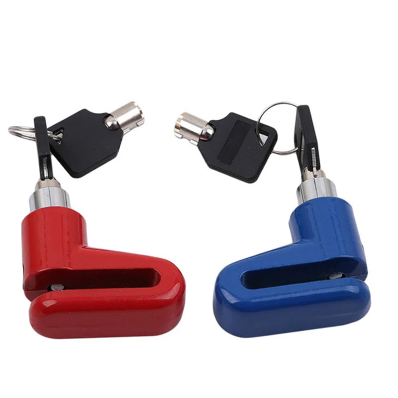 Secure your bike with the durable Bicycle Riding Padlock. Compact, metal construction, and available in Red or Blue. Reliable protection for all your cycling needs.4
