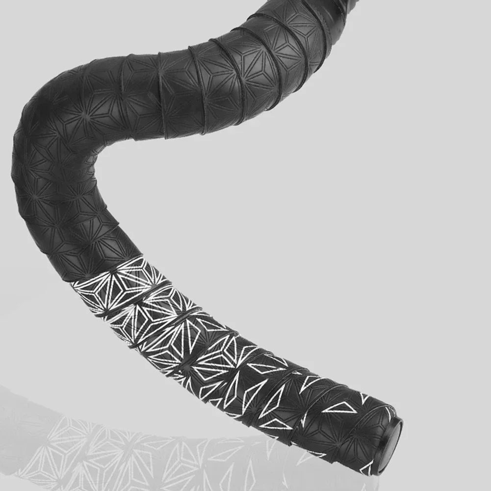 Upgrade your bike with anti-slip, shock-absorbing Road Bike Handlebar Tape. Durable PU material, easy installation, and multiple colors for all cycling needs.4