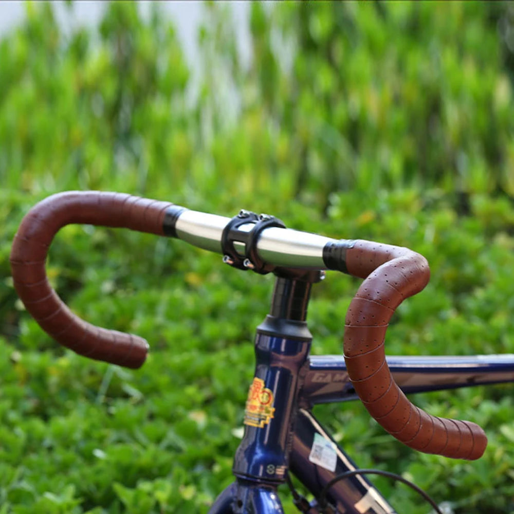 Road Handlebar Tape Bicycle Anti-slip Tape EVA PU Leather Handlebar Tape Wear-resistant Non-slip Cycling Equipment