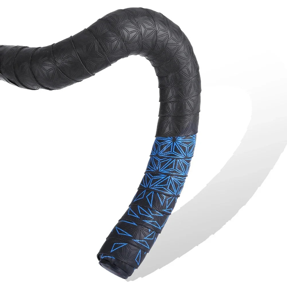 Upgrade your bike with anti-slip, shock-absorbing Road Bike Handlebar Tape. Durable PU material, easy installation, and multiple colors for all cycling needs.12