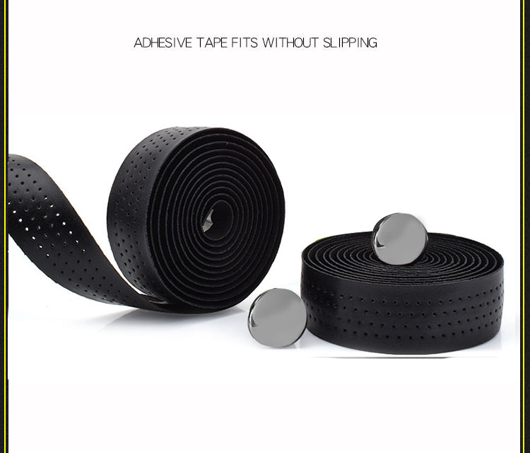 Road Handlebar Tape Bicycle Anti-slip Tape EVA PU Leather Handlebar Tape Wear-resistant Non-slip Cycling Equipment