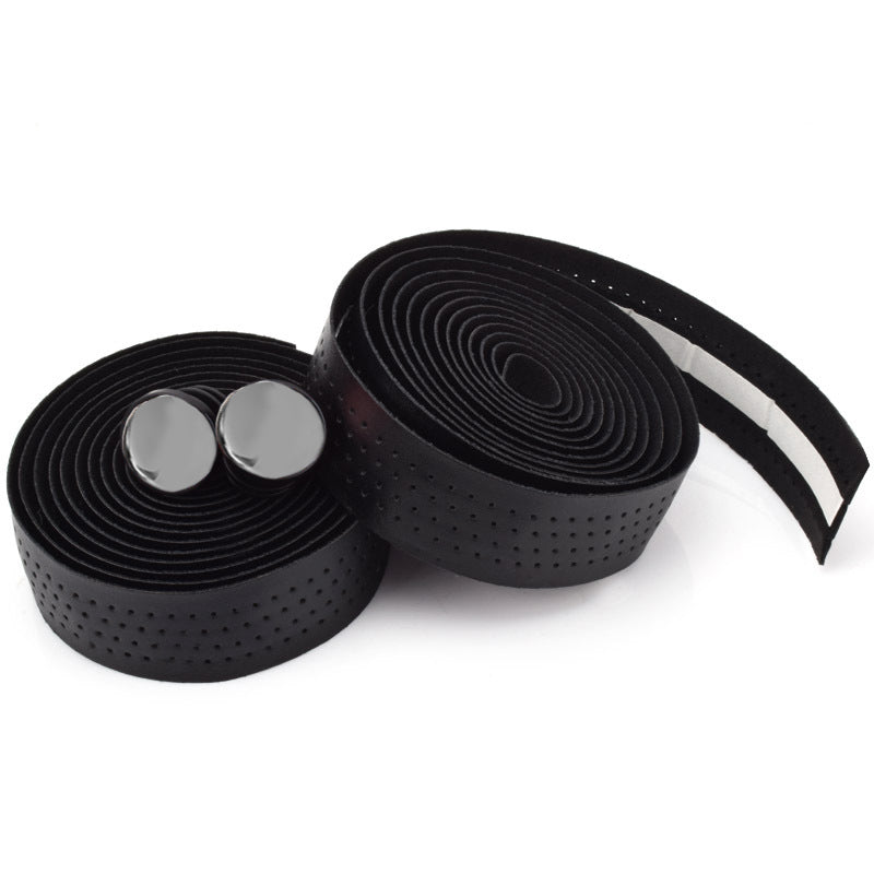 Road Handlebar Tape Bicycle Anti-slip Tape EVA PU Leather Handlebar Tape Wear-resistant Non-slip Cycling Equipment