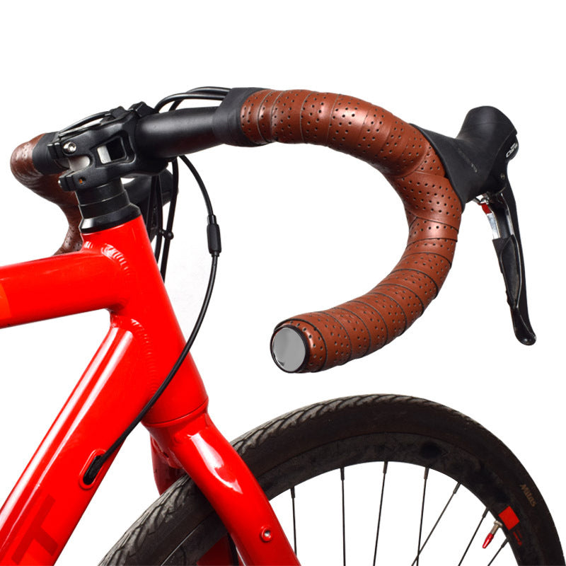 Road Handlebar Tape Bicycle Anti-slip Tape EVA PU Leather Handlebar Tape Wear-resistant Non-slip Cycling Equipment