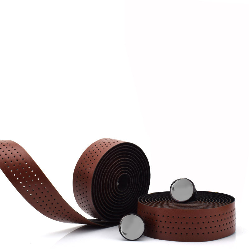 Road Handlebar Tape Bicycle Anti-slip Tape EVA PU Leather Handlebar Tape Wear-resistant Non-slip Cycling Equipment
