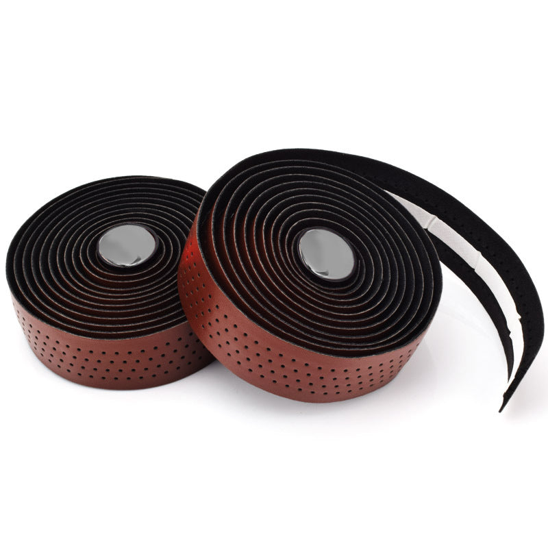 Road Handlebar Tape Bicycle Anti-slip Tape EVA PU Leather Handlebar Tape Wear-resistant Non-slip Cycling Equipment