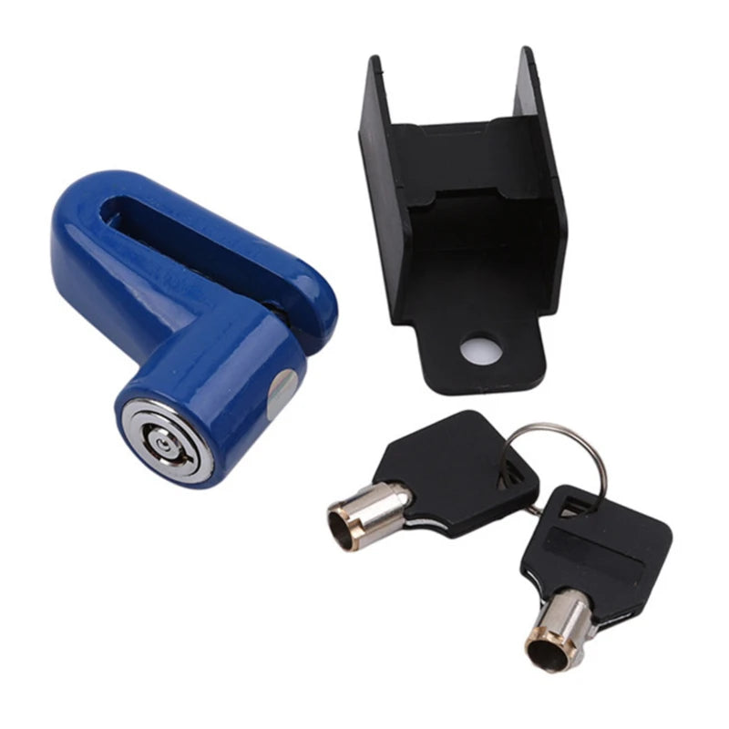 Secure your bike with the durable Bicycle Riding Padlock. Compact, metal construction, and available in Red or Blue. Reliable protection for all your cycling needs.7