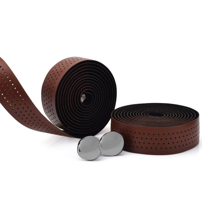 Road Handlebar Tape Bicycle Anti-slip Tape EVA PU Leather Handlebar Tape Wear-resistant Non-slip Cycling Equipment